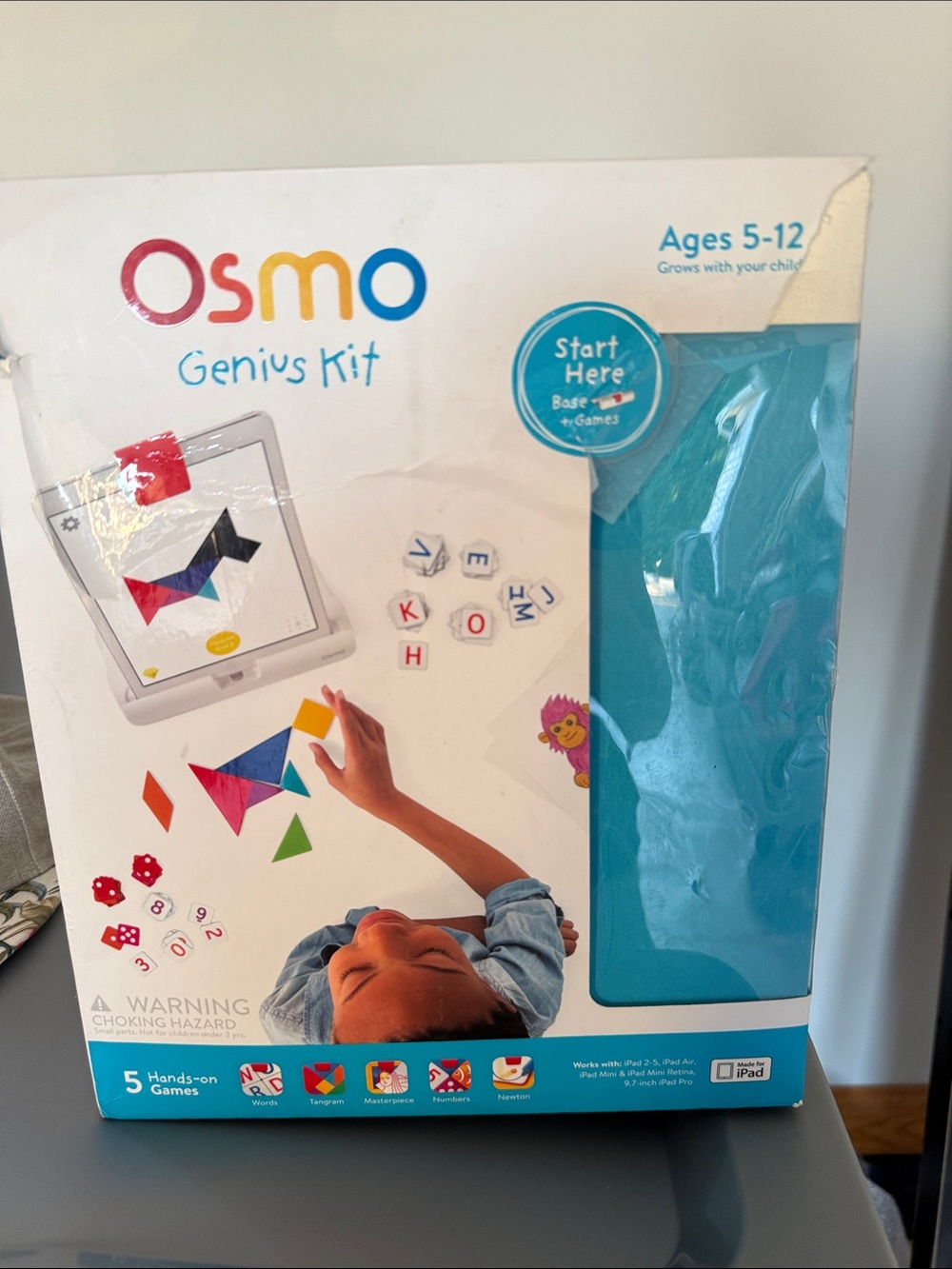 Osmo Genius Kit Educational Playset for Kids - Blue